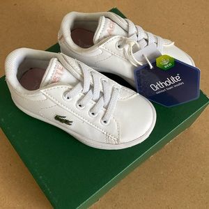 Lacoste Shoes Nwt Lacoste Carnaby Evo Whitelight Pink Slip